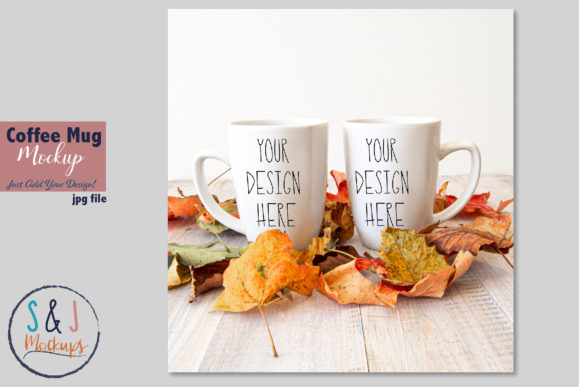 Fall Coffee Mug Mockup: Graphics and Mugs Amp