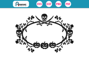 Halloween Monogram Frame