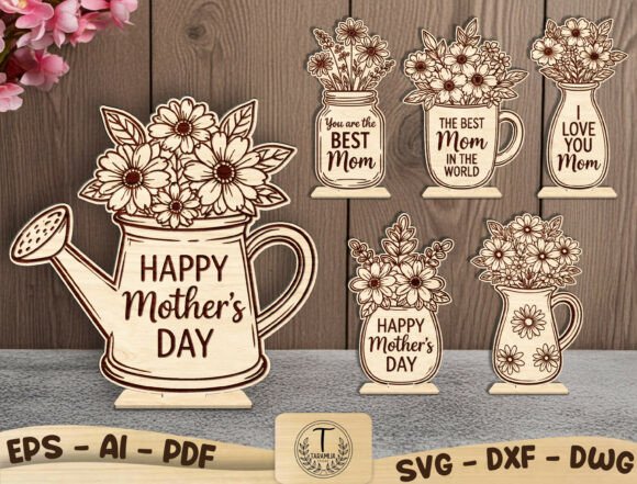 Laser Cutting for Mother’s Day Design