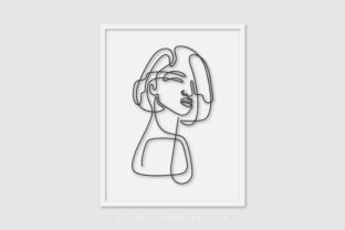 Line Art Poster Girl Like You: Graphics & Illustrations for Local Business