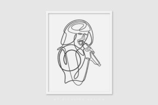 Line Art Poster: Graphics and Illustrations for Real Crafting