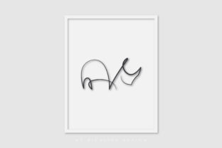Line Art Poster Rhino Review