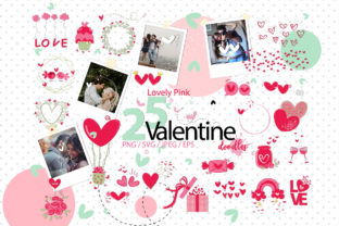 Valentine Doodles: Graphics and Illustrations for Local Business